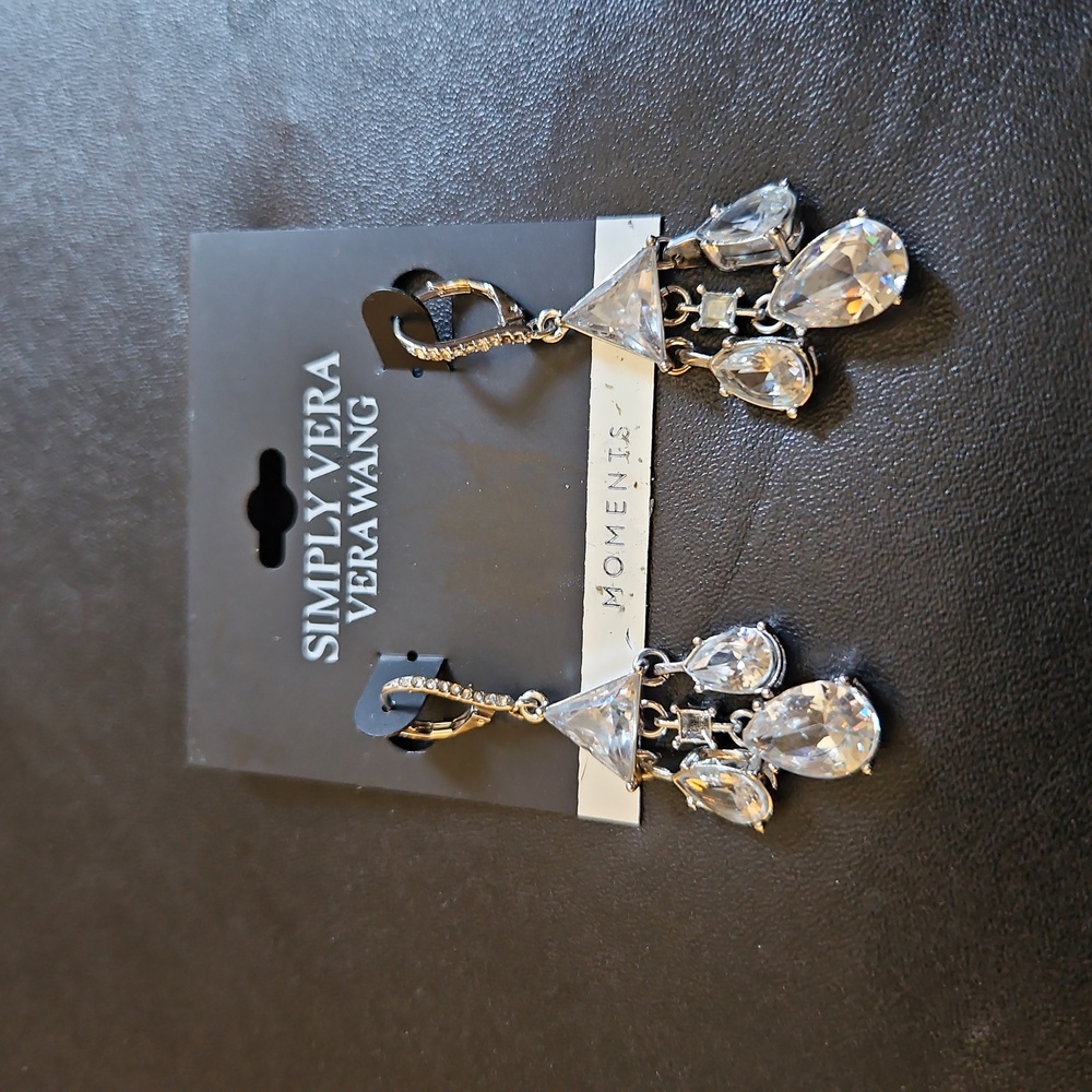Simply Vera Vera Wang Crystal Drop Earrings
